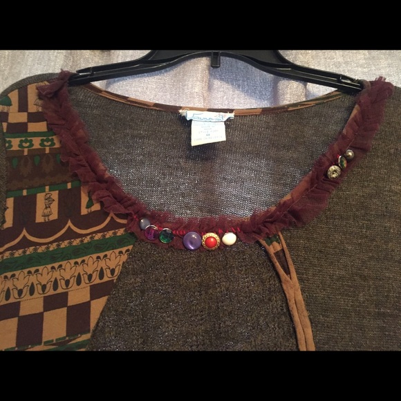 Vintage Emma G unique sweater dress - Picture 2 of 8